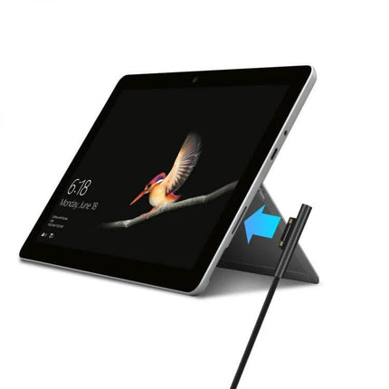 Nylon USB-C to 6-Pin Power Cable for Microsoft Surface Pro, 1.5m Length - durable nylon charging cable connected to Surface Pro