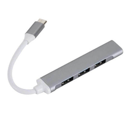 USB-C Multi-Function Hub for Daily Device Connections with three USB ports and compact travel design