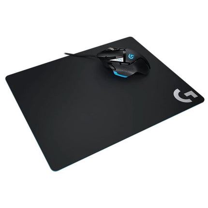 Logitech G440 Hard Gaming Mouse Pad for Everyday Use, 34 x 28 cm - black hard surface mouse pad with gaming mouse for precision tracking