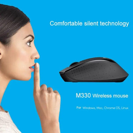 Logitech Silent Wireless Mouse for Quiet Office Tasks