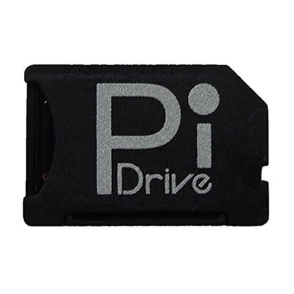 BASEQI Protective Hidden TF Card Case for Raspberry Pi - compact black PiDrive hidden TF card enclosure