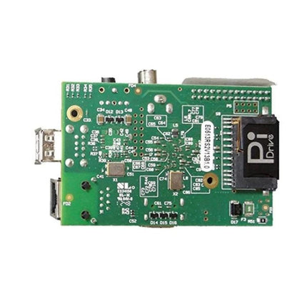 BASEQI Protective Hidden TF Card Case for Raspberry Pi installed on Raspberry Pi board showing discrete TF card slot and clean integration
