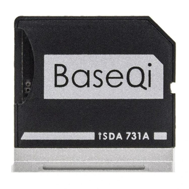 BASEQI Aluminum SD Card Case for Dell XPS 13.3 Inch Laptop - compact aluminum SD card storage for photos, videos, and files