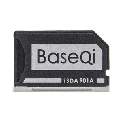 BASEQI Hidden SD Card Case for Lenovo Flex4-14 Laptop installed discreet aluminum card adapter for extra storage