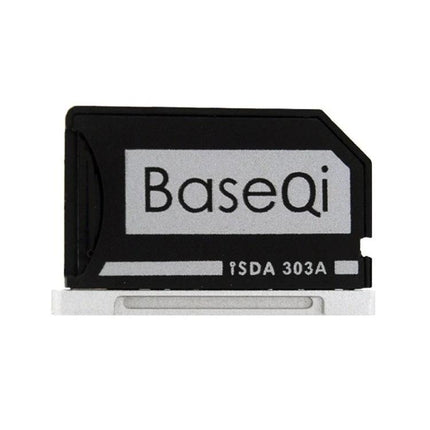 BASEQI Hidden SD Card Case for MacBook Pro 13.3 Inch - compact hidden Micro SD/TF adapter for extra storage
