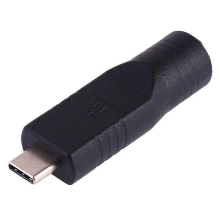 Compact USB-C to 7.4mm Female Adapter for Notebooks black Type-C to 7.4x0.6mm female compact charging adapter