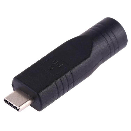 USB-C Male to 4.0 x 1.7mm Female Adapter Connector compact black adapter for connecting USB-C chargers to 4.0 x 1.7mm power ports