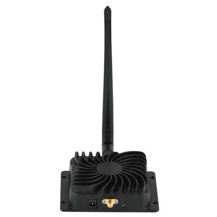 EDUP WiFi Signal Extender for Improved Home Connectivity compact black external antenna extender with heatsink and connector