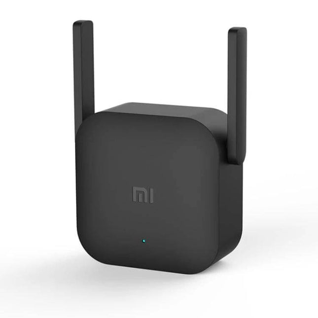 Xiaomi Mi WiFi Signal Extender with External Antennas black compact dual-antenna repeater for eliminating home WiFi dead zones