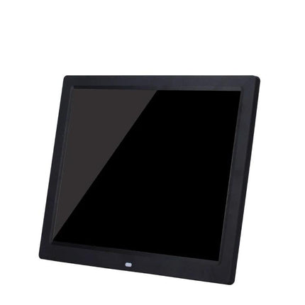 14-Inch Digital Photo Frame for Home Photo Display — black 14-inch LED frame with 4:3 1024x768 screen for home photo and video playback