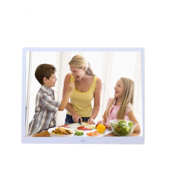 15-Inch Wall-Mounted Digital Photo Frame for Home Display