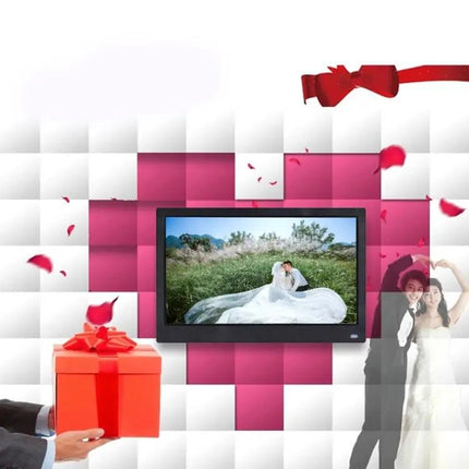 15.6 Inch Digital Photo Frame for Displaying Photos with Remote