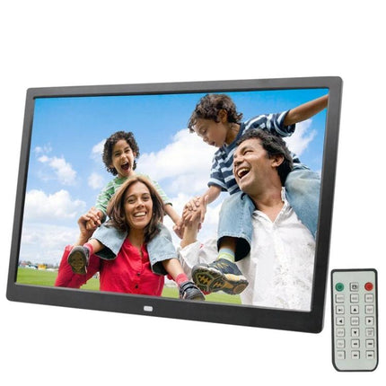 Allwinner Technology 17-Inch Digital Photo Frame for Display showing family slideshow on 17-inch 1440x900 LED with remote and clock scheduling