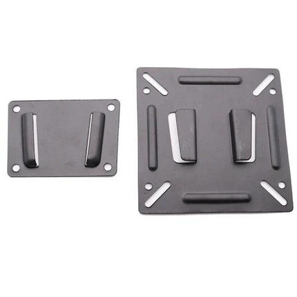 Universal Wall Mount Bracket for Photo Frames and Up to 18.5-Inch Monitors - metal dual-plate wall mounting kit for small monitors and frames