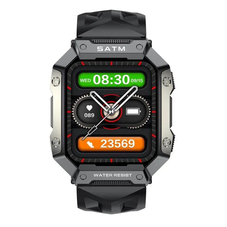 PG333 1.91 Inch Waterproof Smart Sports Watch with Health Monitoring