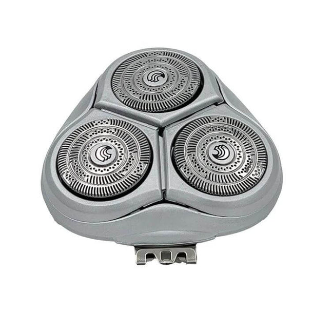 Philips Shaver Blade Head Replacement for Clean Everyday Shaving - gray 3-head replacement unit, stainless blades, easy-install