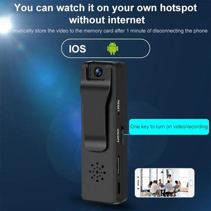 A Compact Pen Camera for Everyday Security Monitoring with hotspot live view via mobile app