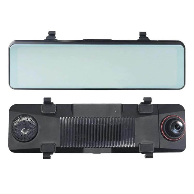 Anytek T300 Touch Screen Car Dash Camera with Large Display rearview mirror-style dash cam with 10.88-inch screen and 170-degree wide-angle lens