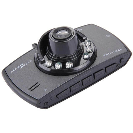 Car DVR Camera with 2.7 Inch LCD Screen for Easy Viewing - compact dash cam showing lens and 2.7-inch display for parking and road incident recording