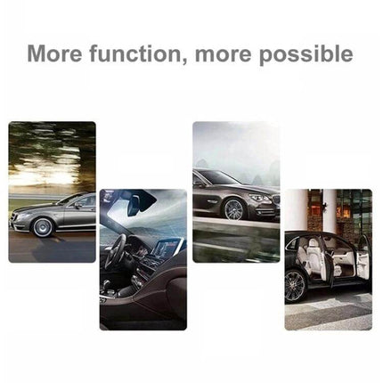 Car DVR Camera with 2.7 Inch LCD Screen for Easy Viewing showing multiple car angles and interior monitoring