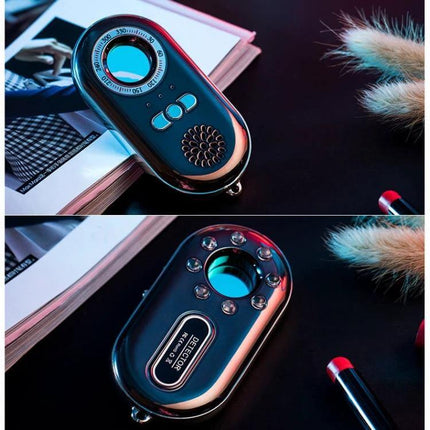 Vibration Security Alarm for Home and Vehicle Protection compact vibration detector with audible siren shown on table