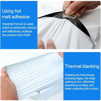 28x40cm Waterproof Packaging Bags, 100 Pcs Per Roll | Syndmart