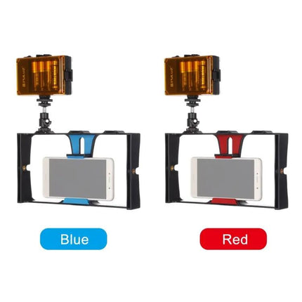 PULUZ Vlogging Rig with LED Light for Smartphones