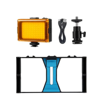 PULUZ Vlogging Rig with LED Light for Smartphones