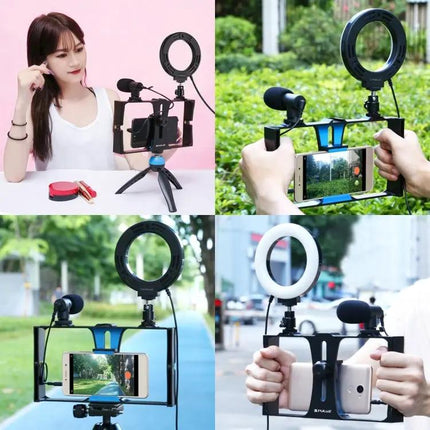 PULUZ 3-in-1 Vlogging Rig for Smartphone Video Recording | Syndmart