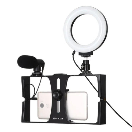 PULUZ 3-in-1 Vlogging Rig for Smartphone Video Recording | Syndmart