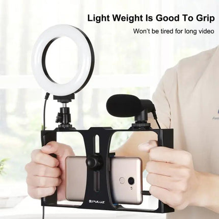 PULUZ 3-in-1 Vlogging Rig for Smartphone Video Recording | Syndmart