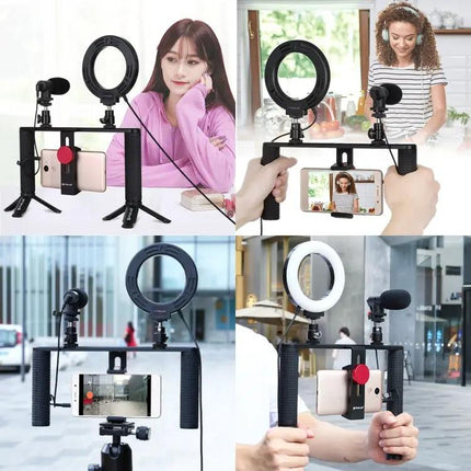 PULUZ Video Rig for Smartphone Vlogging and Stabilization