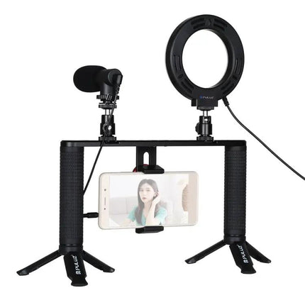 PULUZ Video Rig for Smartphone Vlogging and Stabilization