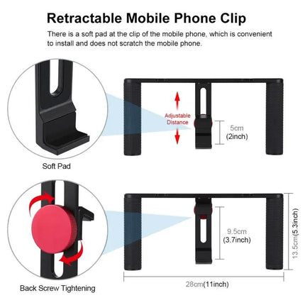 PULUZ Video Rig for Smartphone Vlogging and Stabilization
