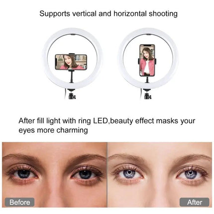 PULUZ Ring Light Kit for Daily Vlogging and Home Photos