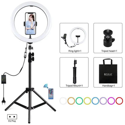 PULUZ Ring Light Kit for Daily Vlogging and Home Photos