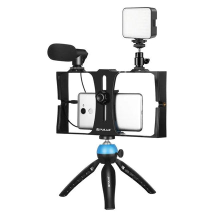 PULUZ 4-in-1 Smartphone Vlogging Kit with LED Light
