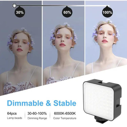 PULUZ 4-in-1 Smartphone Vlogging Kit with LED Light