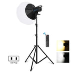 120W 2700K-6500K Light 2.8m Light Holder Kit US Plug / US Plug