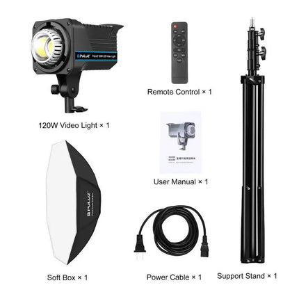PULUZ 120W Studio Light Kit for Photo and Video Sessions