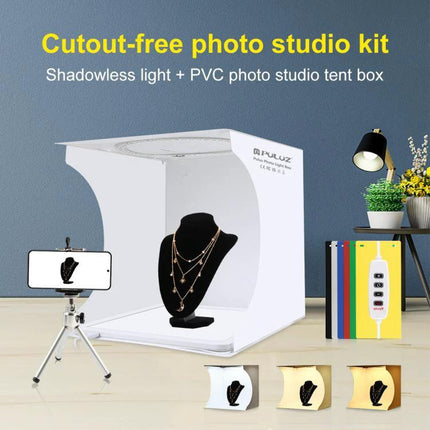 PULUZ 30cm Folding Light Box for Small Product Photography - compact foldable shadowless studio for jewelry and small items