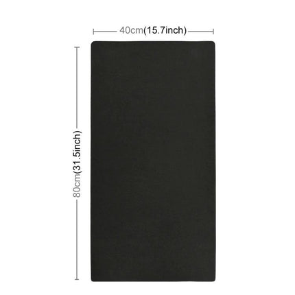 PULUZ Collapsible Photography Background in 6 Colors, 80cm x 40cm black non-woven fabric panel for product shots and video setups