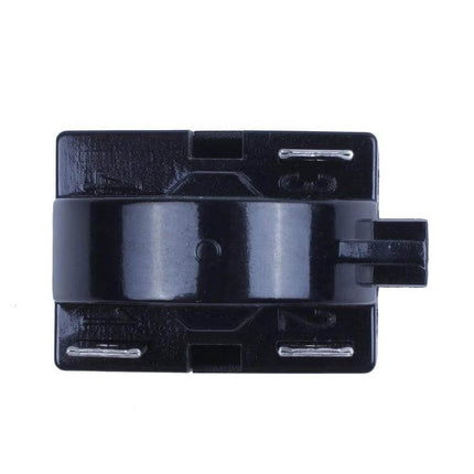 PTC Starter Relay for Refrigerator Use, 3-Pin Connection black plastic housing compressor start relay replacement