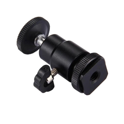 PULUZ Adjustable Tripod Ball Head for Camera Positioning with single-knob rotation tilt and pan for quick angle adjustments