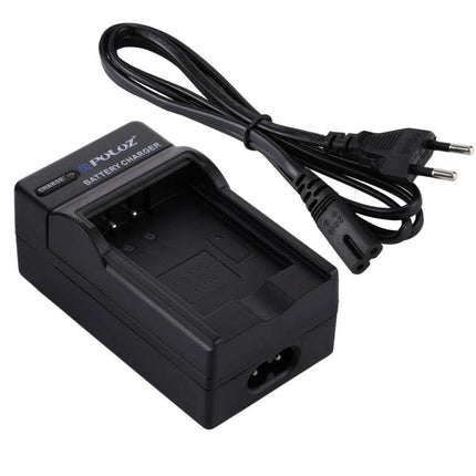 PULUZ EU Plug Battery Charger for Nikon Digital Cameras compact EU plug EN-EL12 charger with cable for travel and outdoor photography