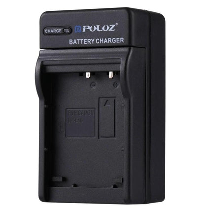 PULUZ EU Plug Battery Charger for Casio CNP130 Devices compact EU plug travel charger with charge indicator and worldwide voltage support