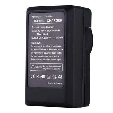PULUZ EU Plug Battery Charger for Canon NB-11L Camera Batteries compact travel charger with EU plug and worldwide voltage compatibility