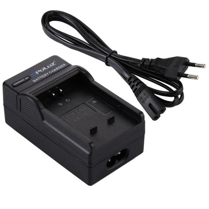 PULUZ EU Plug Battery Charger for Canon NB-11L Camera Batteries - compact EU plug charger for travel and outdoor photography
