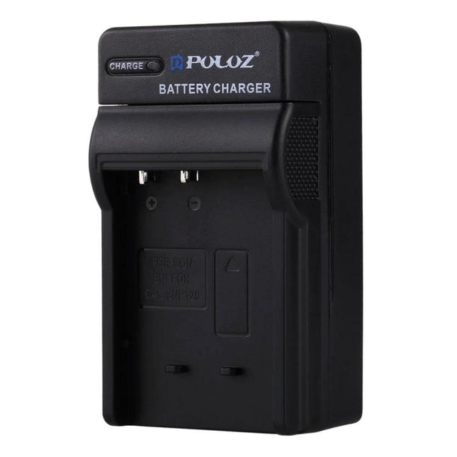 PULUZ Car Charger for Casio CNP120 Digital Camera Battery — black portable car cigarette lighter charger for Casio EX-S200