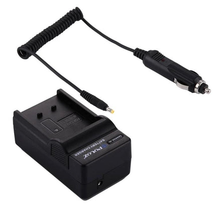 PULUZ Car Charger for Canon NB-4L and NB-8L Digital Camera Batteries - compact car and AC charger for travel
